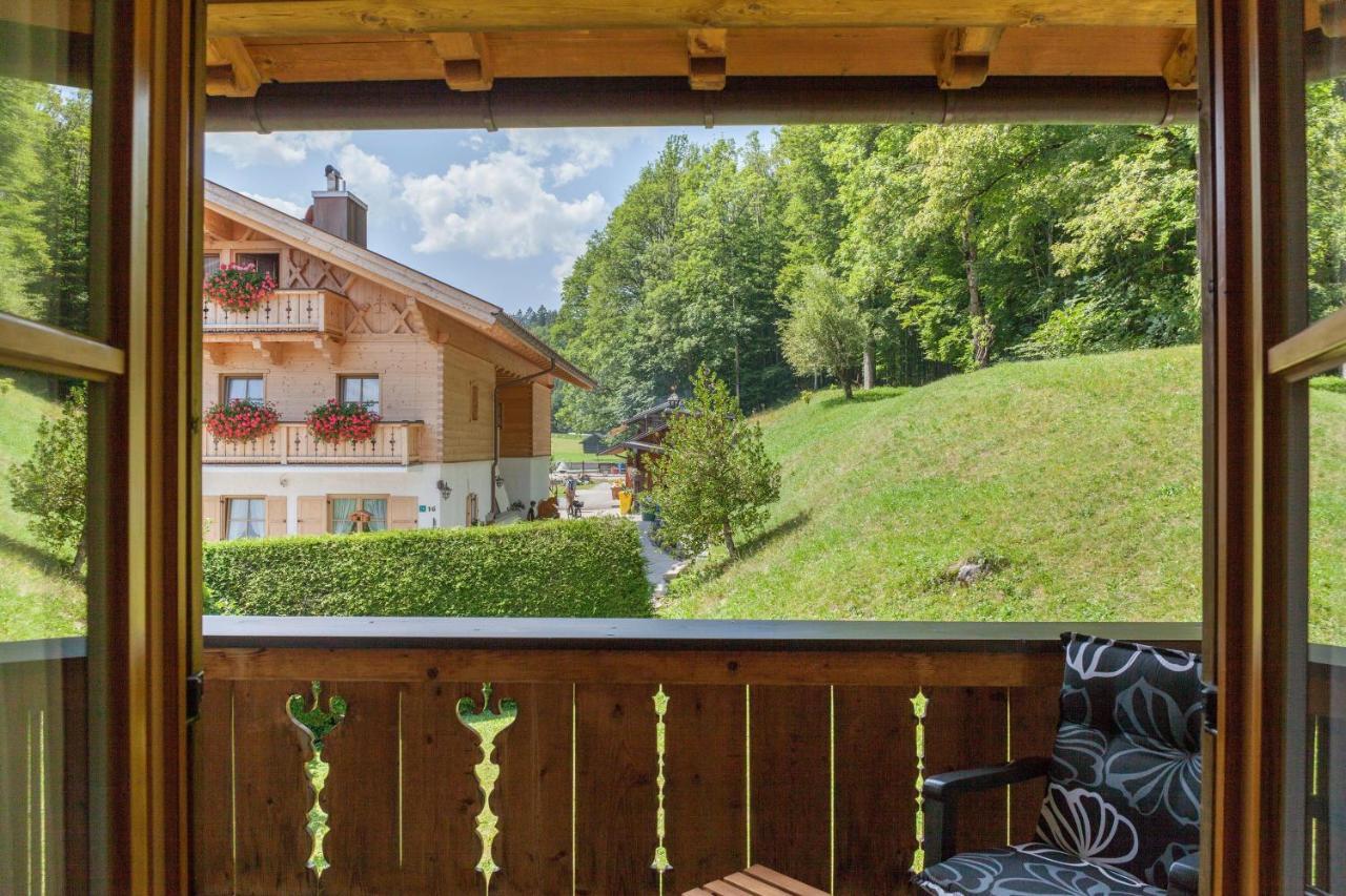 Ferienwohnung Alpenrose Грайнау Екстериор снимка
